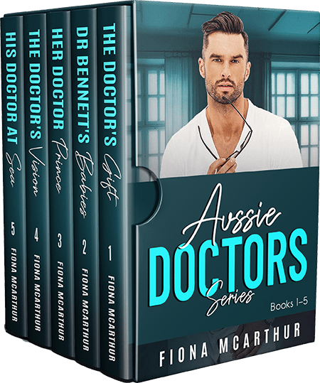Book cover for 3D Book Cover: The Aussie Doctor's Collection by Fiona McArthur